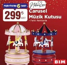 NATURALOVE CARUSEL MÜZİK KUTUSU fiyat ve kampanya bilgisi